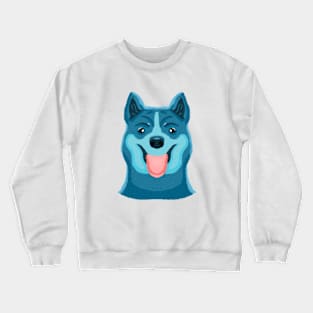 Blue heller dog Crewneck Sweatshirt